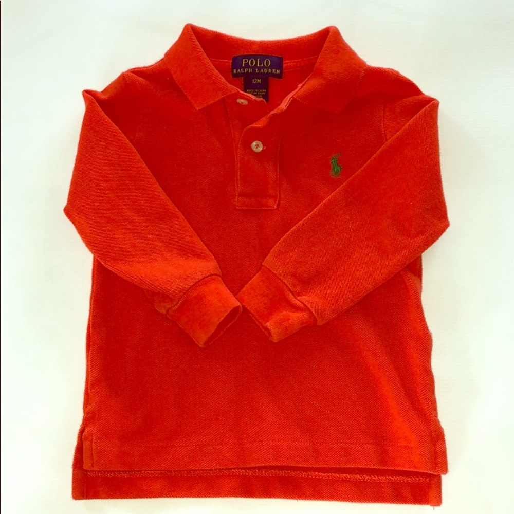 Polo Ralph Lauren Boys Long Sleeve Polo size 12M